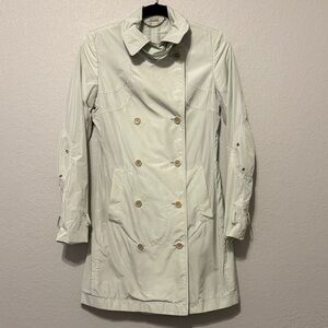 Stella McCartney Mint Light Trench Coat